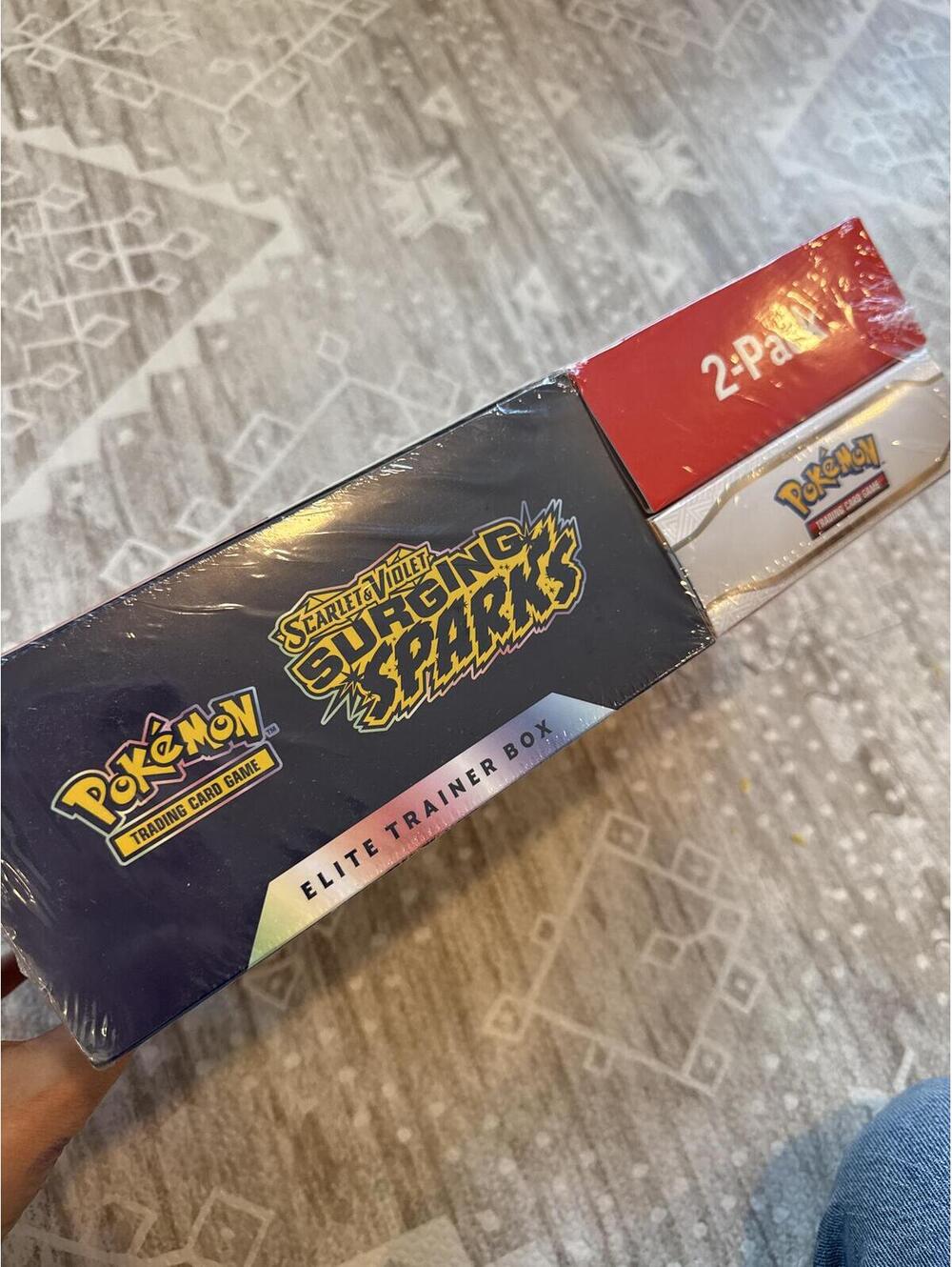 SEALED Surging Sparks Elite Trainer Box & Booster Pokemon TCG: Scarlet & Violet